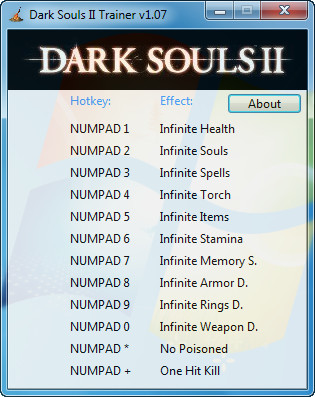 Dark Souls II v1.07 Trainer +12